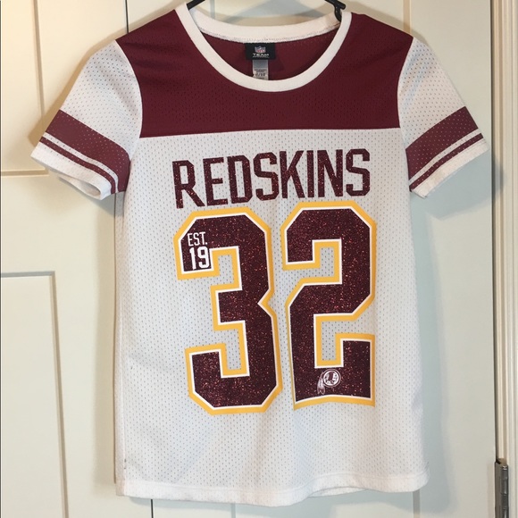 redskins girls jersey